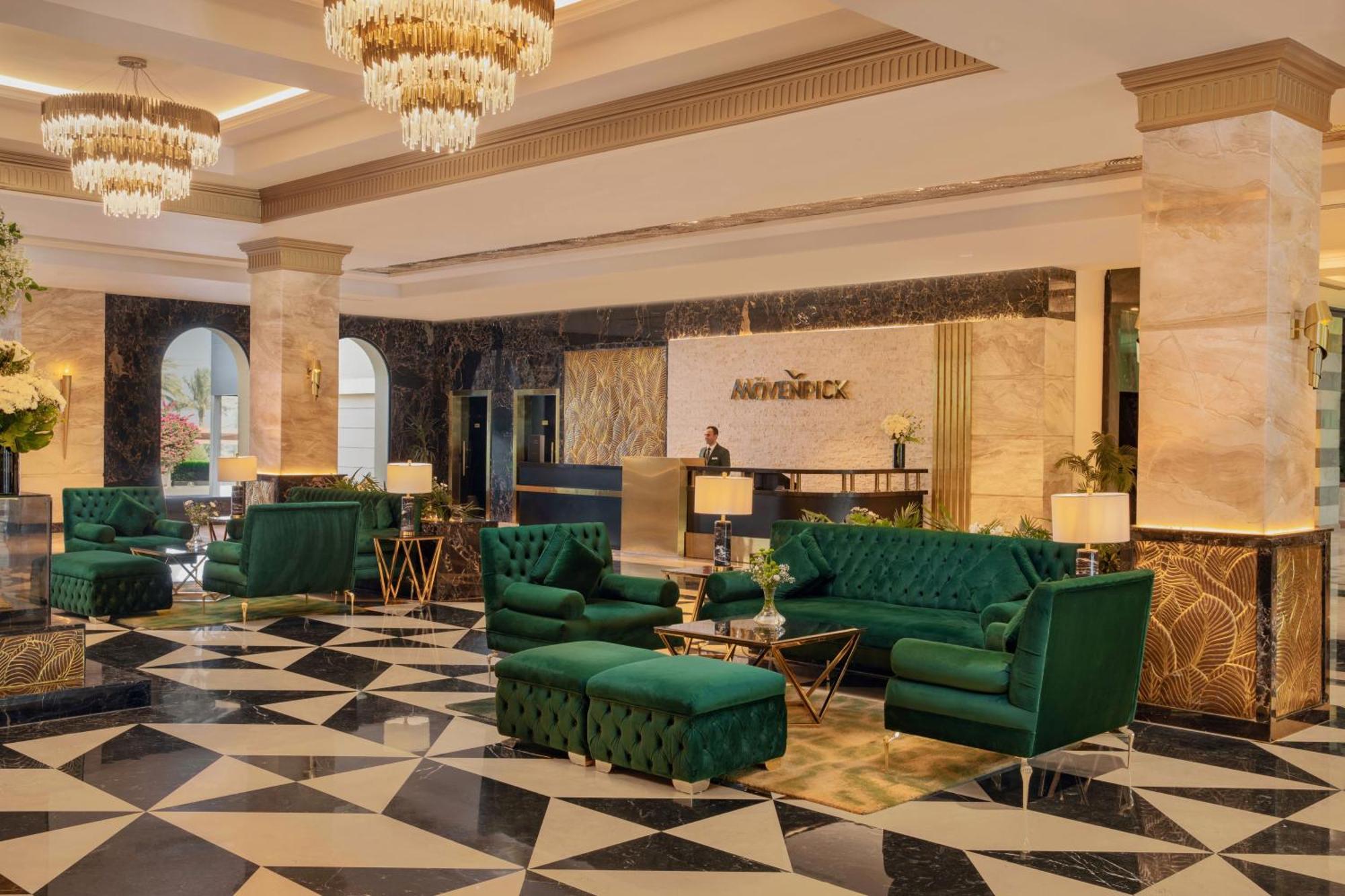 Moevenpick Hotel Cairo - Media City Giza Exterior photo Lobby